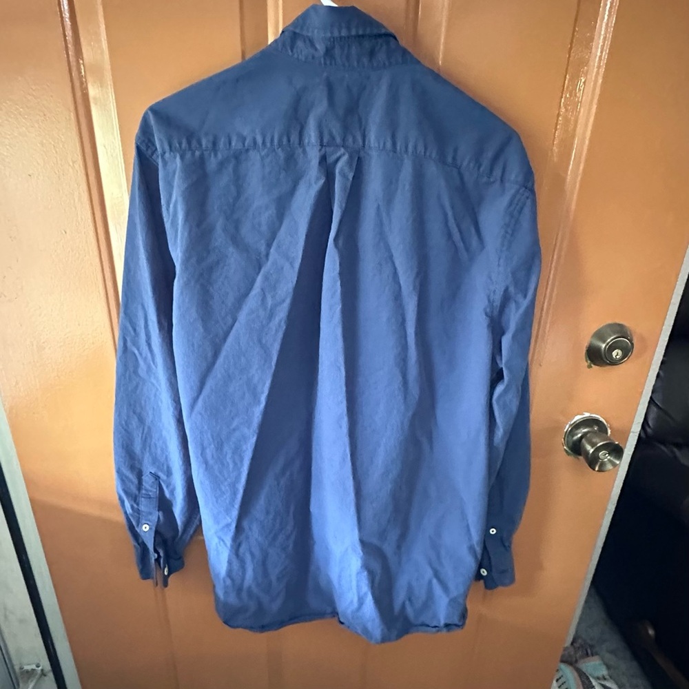 Rowm Blue Button-Up Shirt - Picture 2 of 4